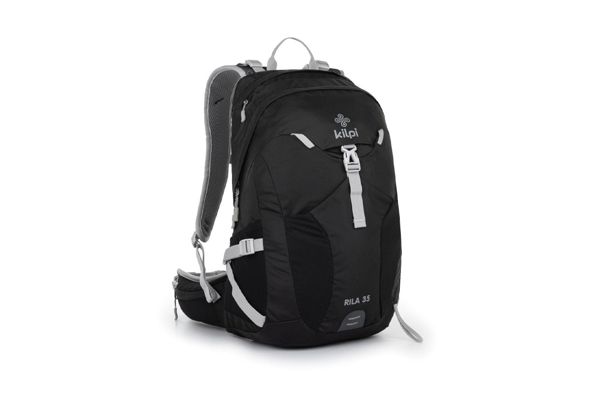 Kilpi Rila 35L-U Σάκος Πλάτης (RU0703KIBLKUNI BLK) Μαύρο